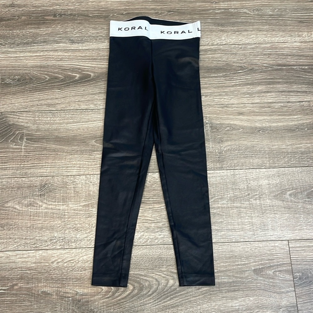 KORAL lustrous leggings band “KORAL” size x-small